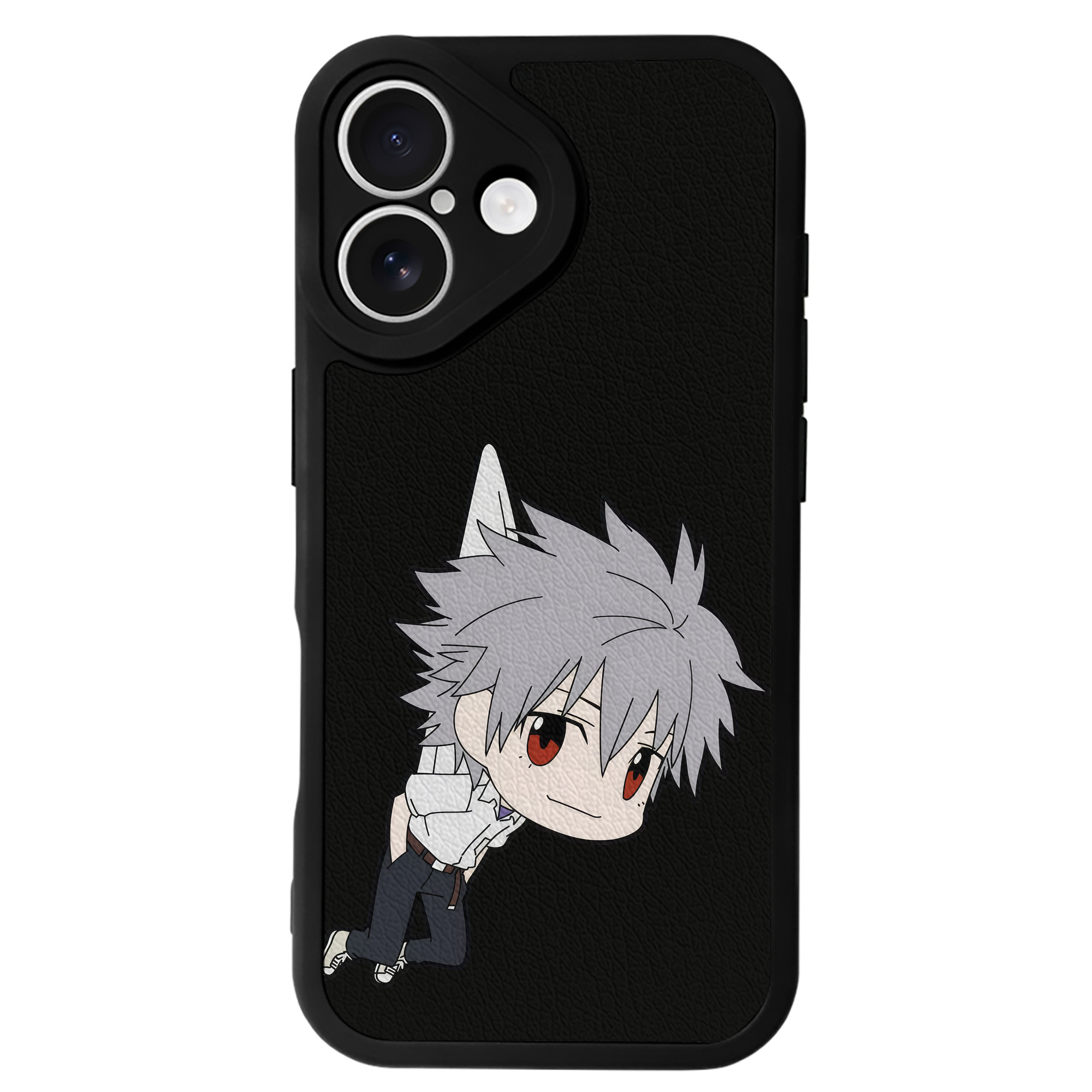 （画像用） EVA 新世紀エヴァンゲリオン 【iPhone 16シリーズ対応】シリコンスマホケース（レザー調） 材質：シリコン